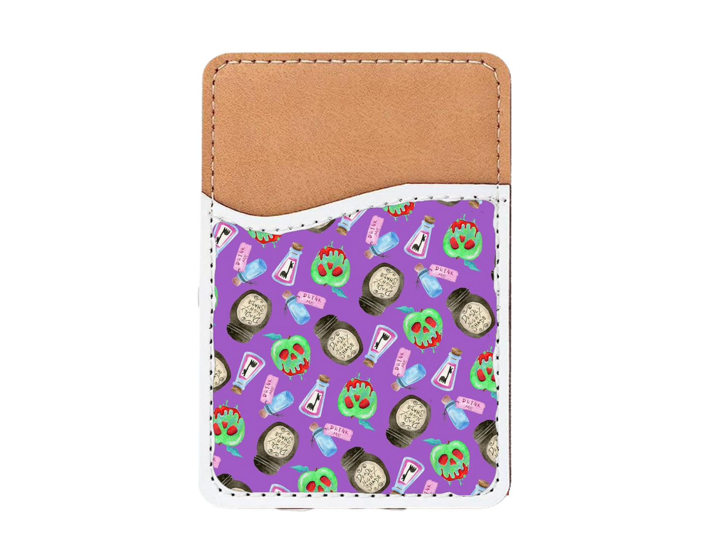 poison apple phone wallet