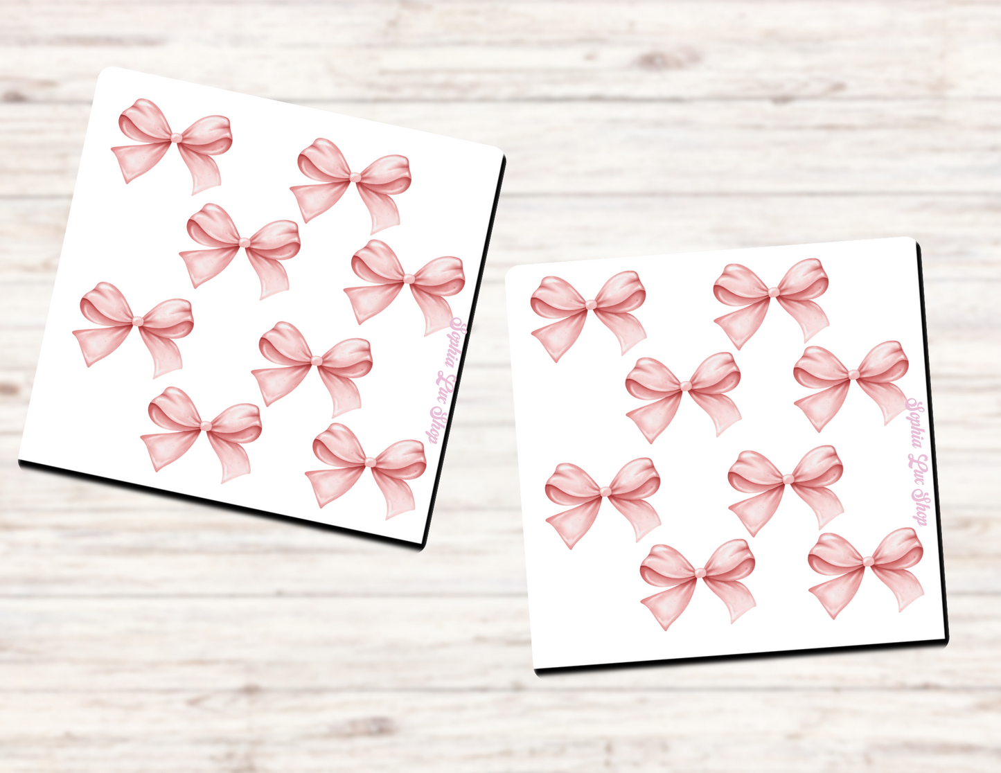 Bows Coaster 2 Pack