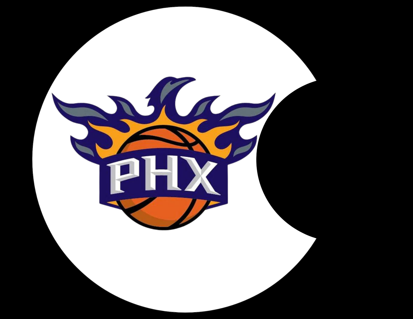 phx suns car coaster 2 pack