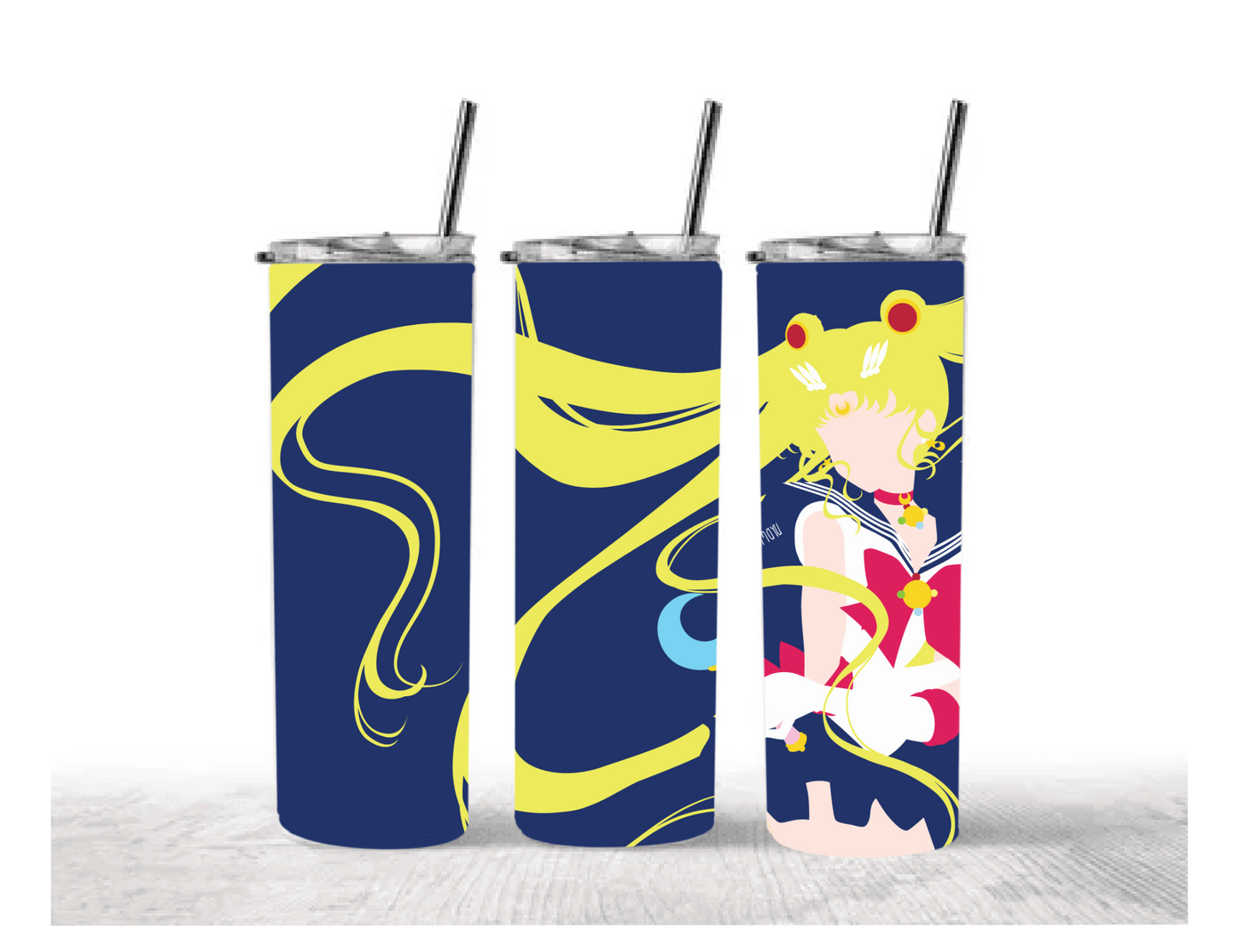 sailor moon 20 oz tumbler