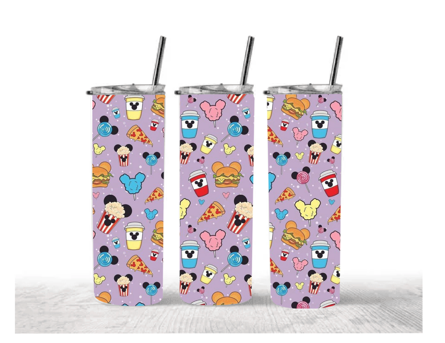 Park Foodie Purple 20 oz tumbler
