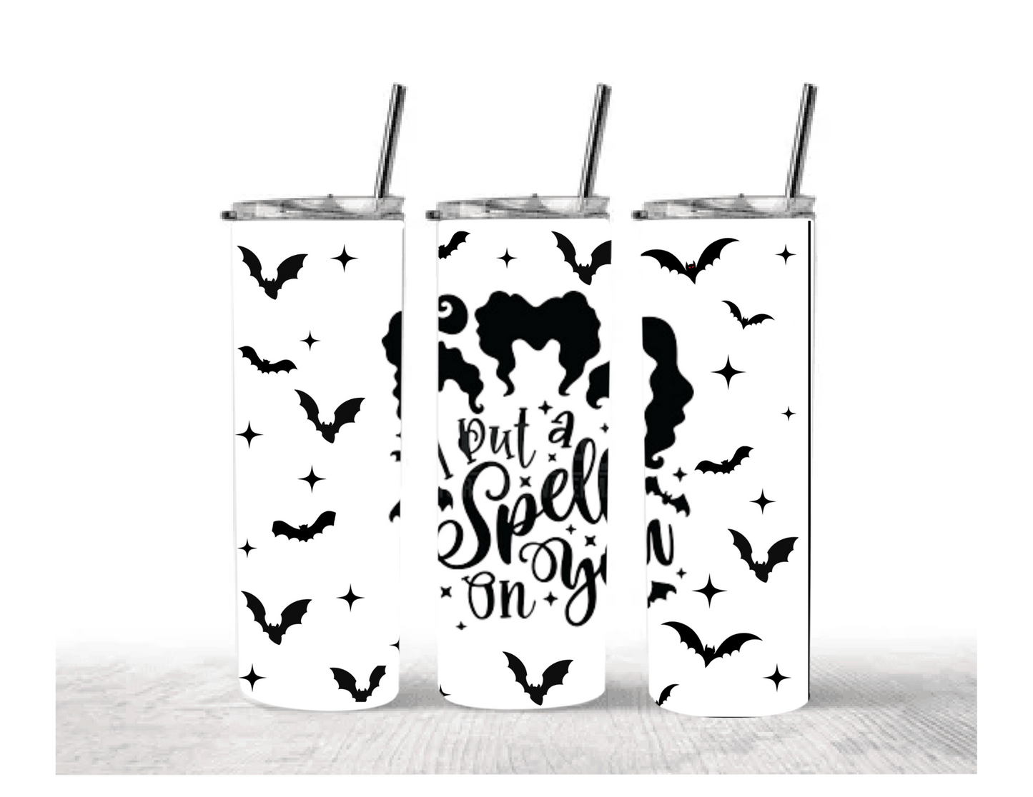 I put a spell on you 20 oz tumbler